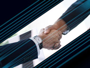 two people shaking hands