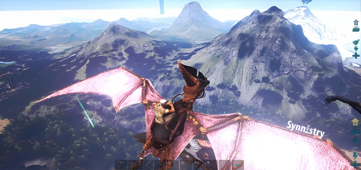 Flying my first tame, a Pteranodon, was amazing!