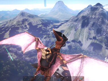Flying my first tame, a Pteranodon, was amazing!