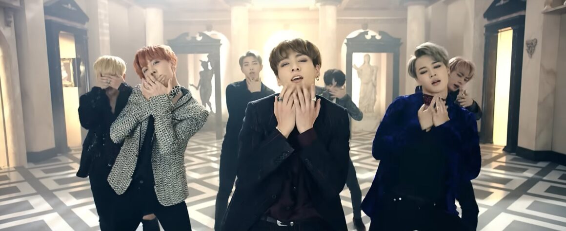 BTS gives into temptation in the sultry, symbolism-heavy MV for “Blood Sweat & Tears.”