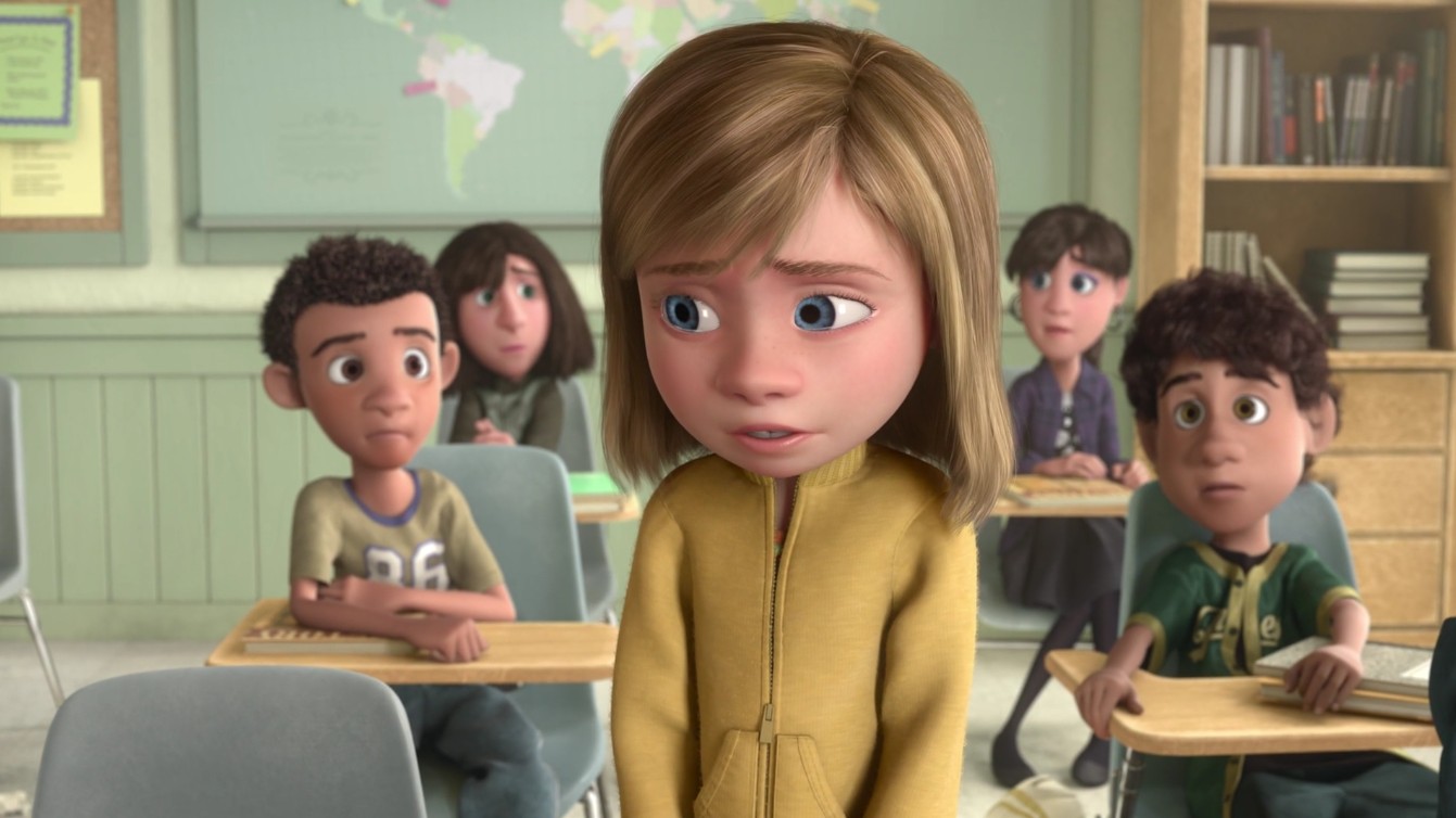 Inside Out's main character Riley.