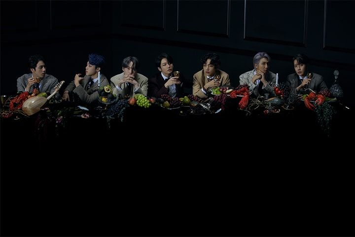 BTS channels the energy of the chaotic Greek god Dionysus.