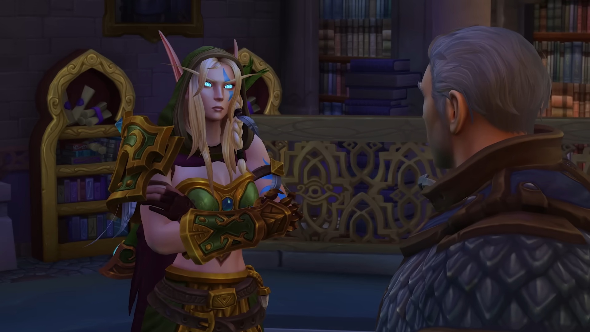 Alleria Windrunner and Khadghar