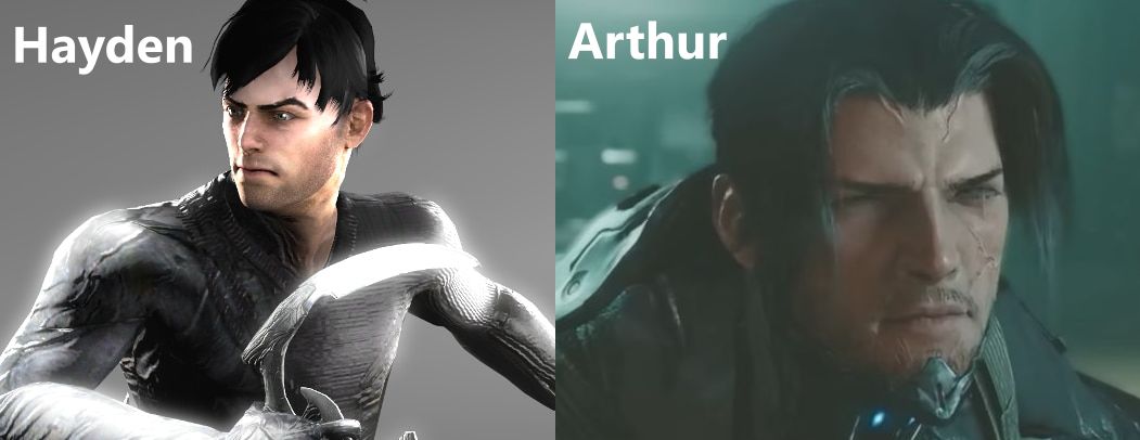 Hayden from Dark Sector vs Arthur from Warframe.