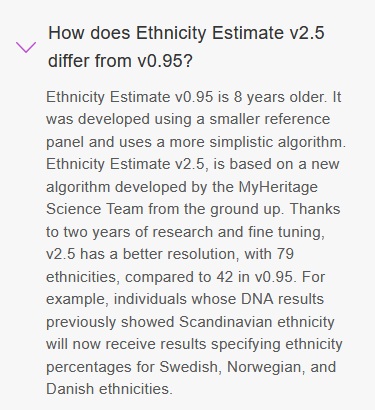 MyHeritage v2.5 difference from v0.95.