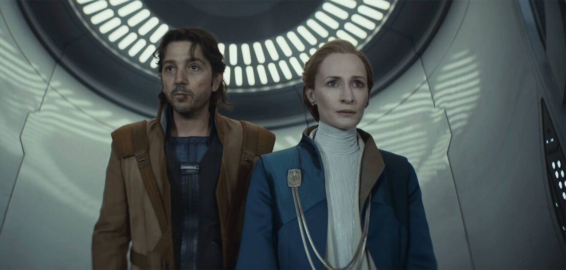 Cassian Andor finally gets to meet Senator Mon Mothma.