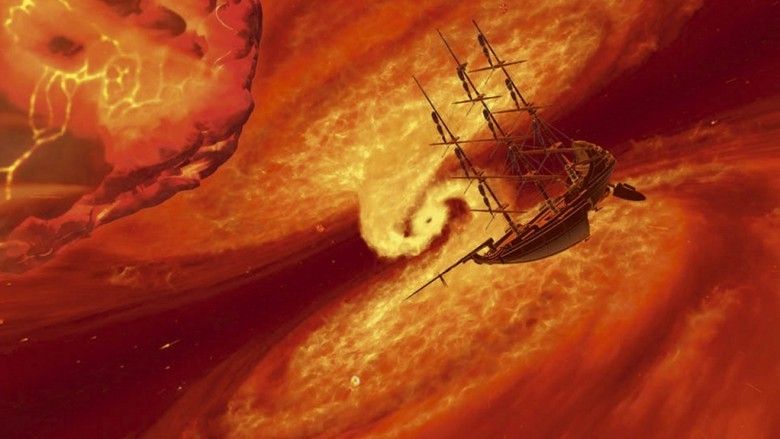This is a black hole shown in the 2002 cult classic Treasure Planet. Imagine how much money it would cost to recreate this in a live-action adaptation.