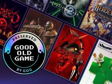 GOG game preservation logo