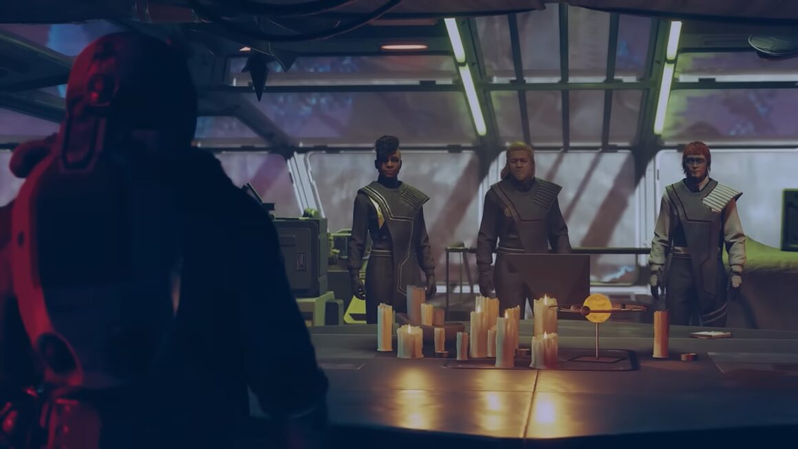 Scene from Starfield Shattered Space