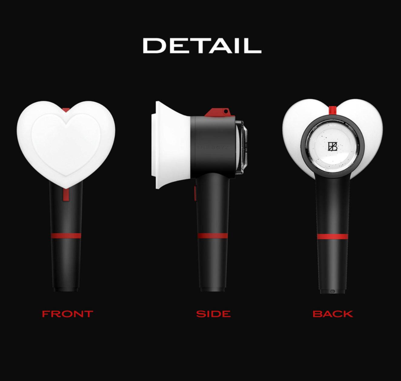 The Boyz' current lightstick with a new design