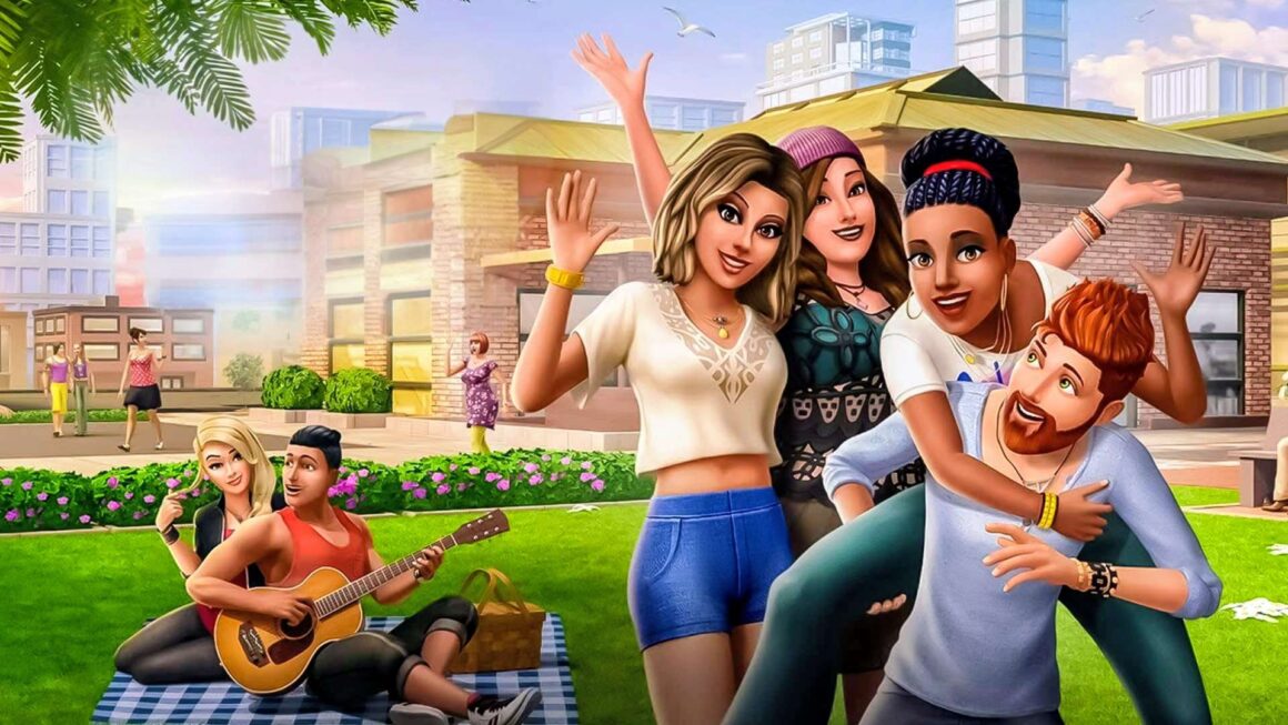 Characters from Sims Mobile