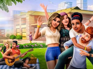 Characters from Sims Mobile