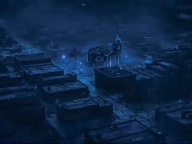 The Upside Down from Stranger Things