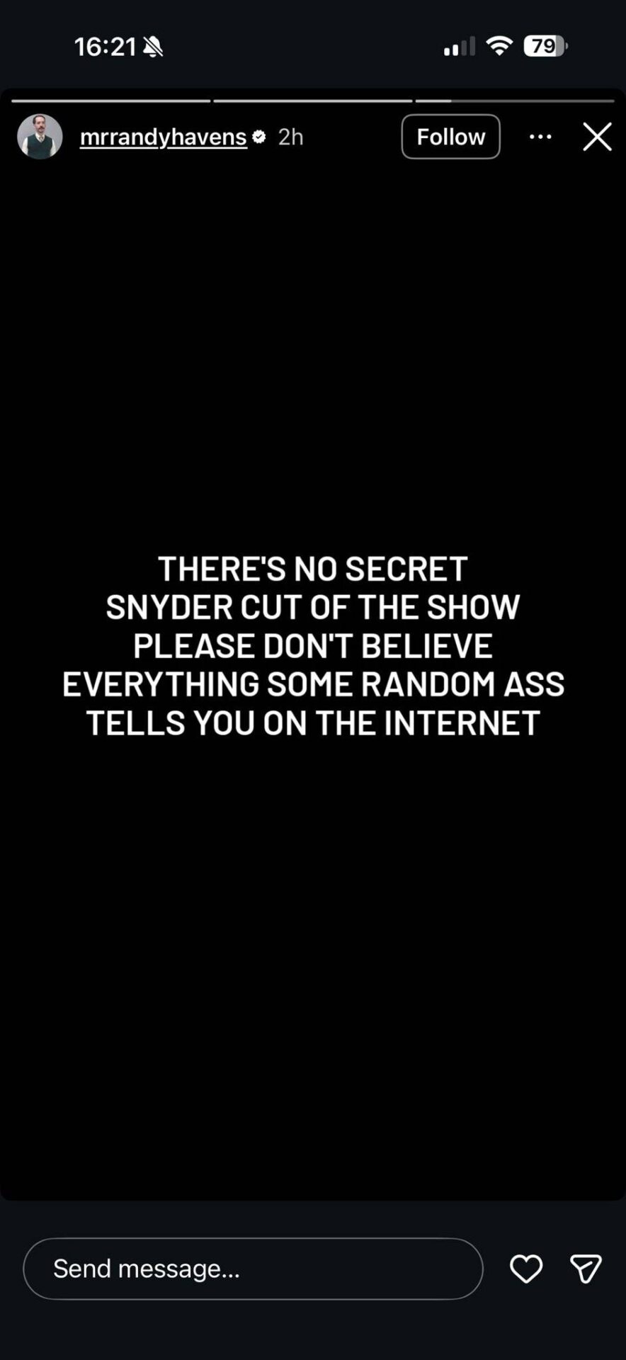 Mr. Clarke's actor Randy Havens denies the existence of missing footage from Stranger Things 5.
