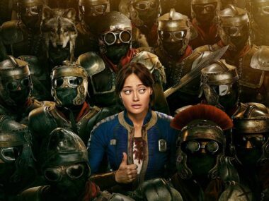 Lucy surrounded by Caesar’s Legion soldiers in Fallout S2