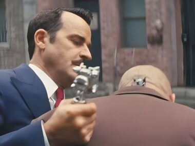 Robert House attaching the mind control chip