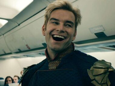 Homelander on Flight 37 from The Boys TV series