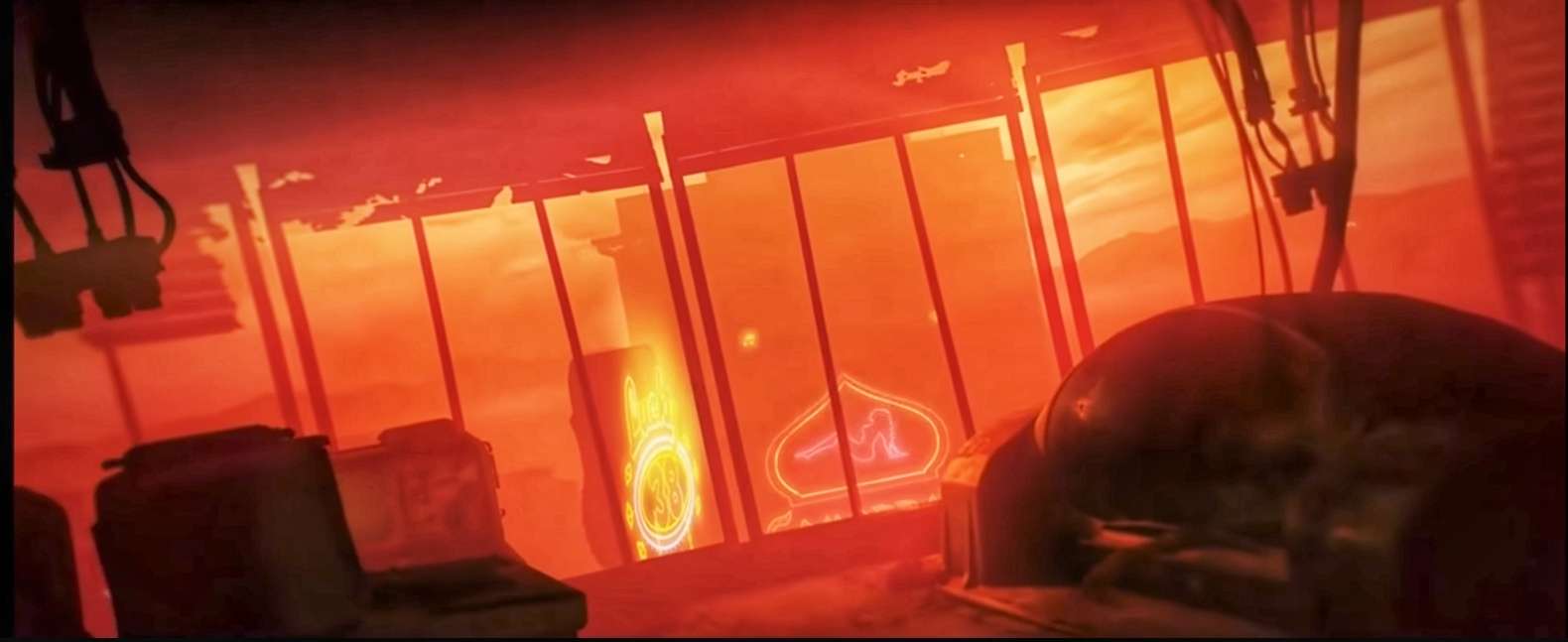 Robert House's life support chamber from the end credits of Fallout 