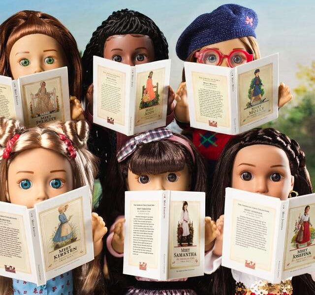 redesigned historical American Girl dolls