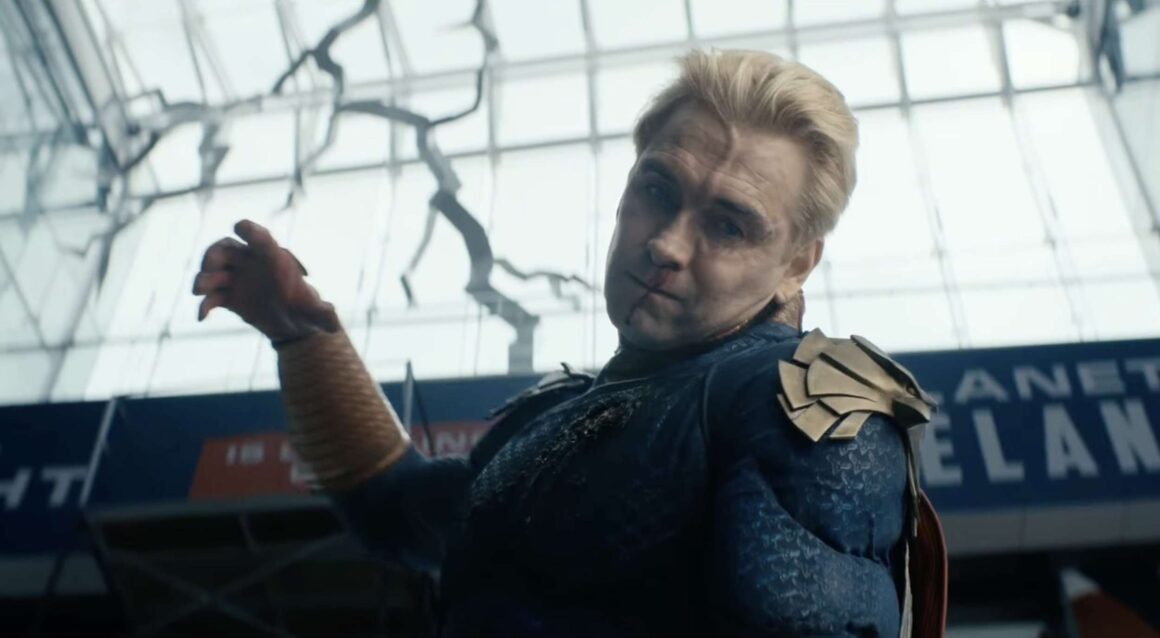 Homelander from the teaser trailer of The Boys’ final season