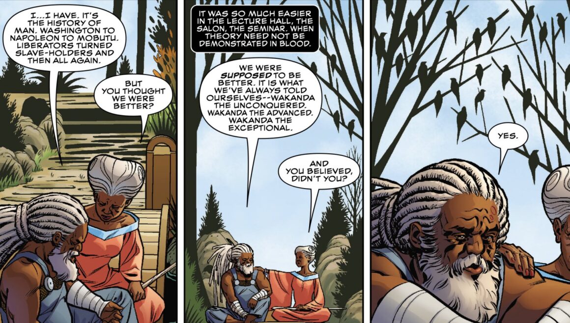 T'Challa as the Black Panther