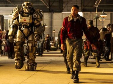 Maximus with the Brotherhood of Steel from Fallout season 2