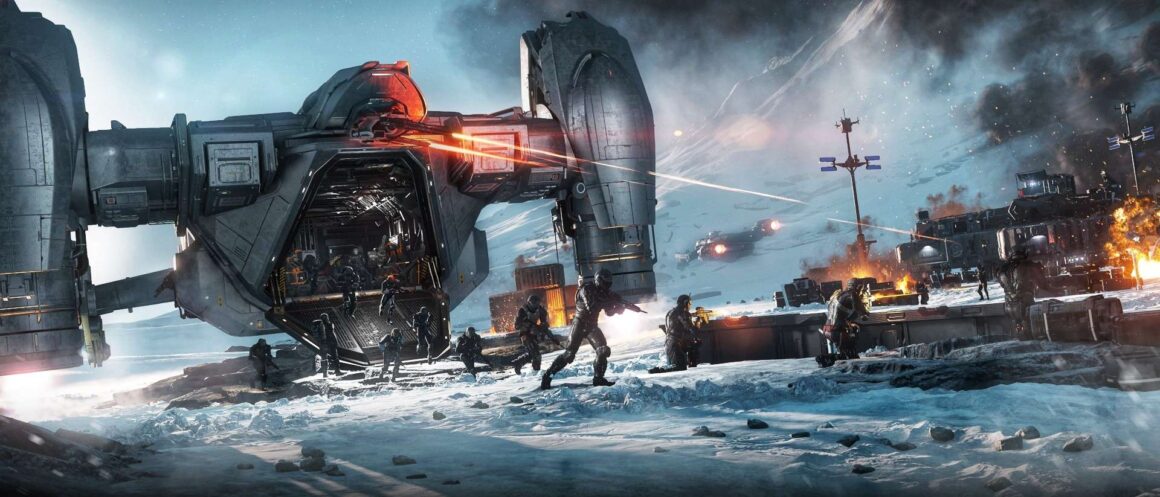 Scene from Star Citizen