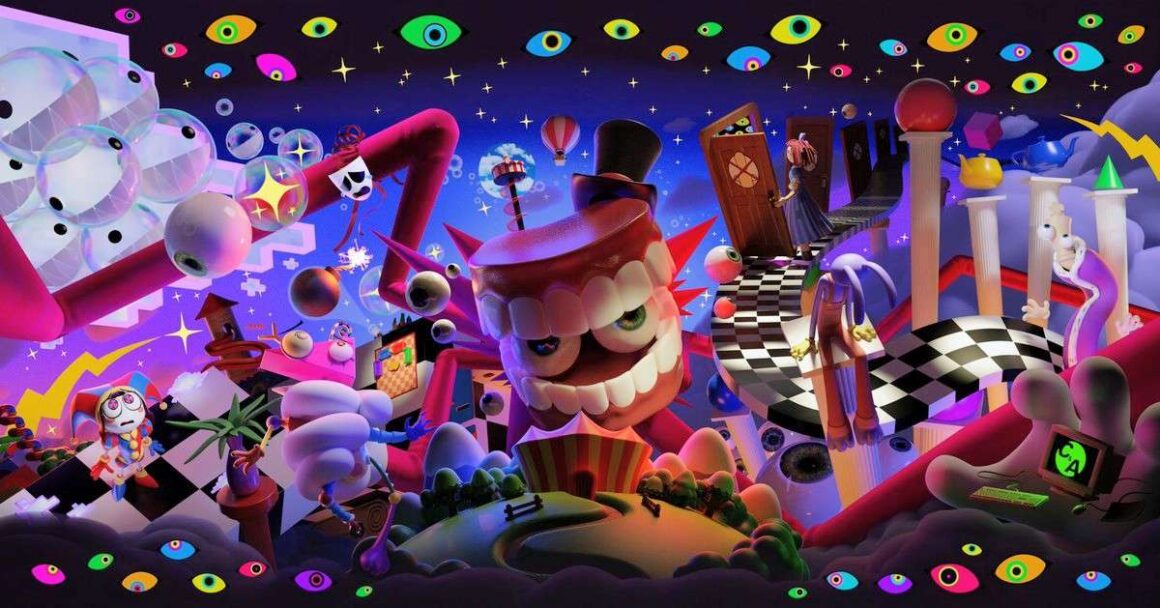 the main characters of The Amazing Digital Circus