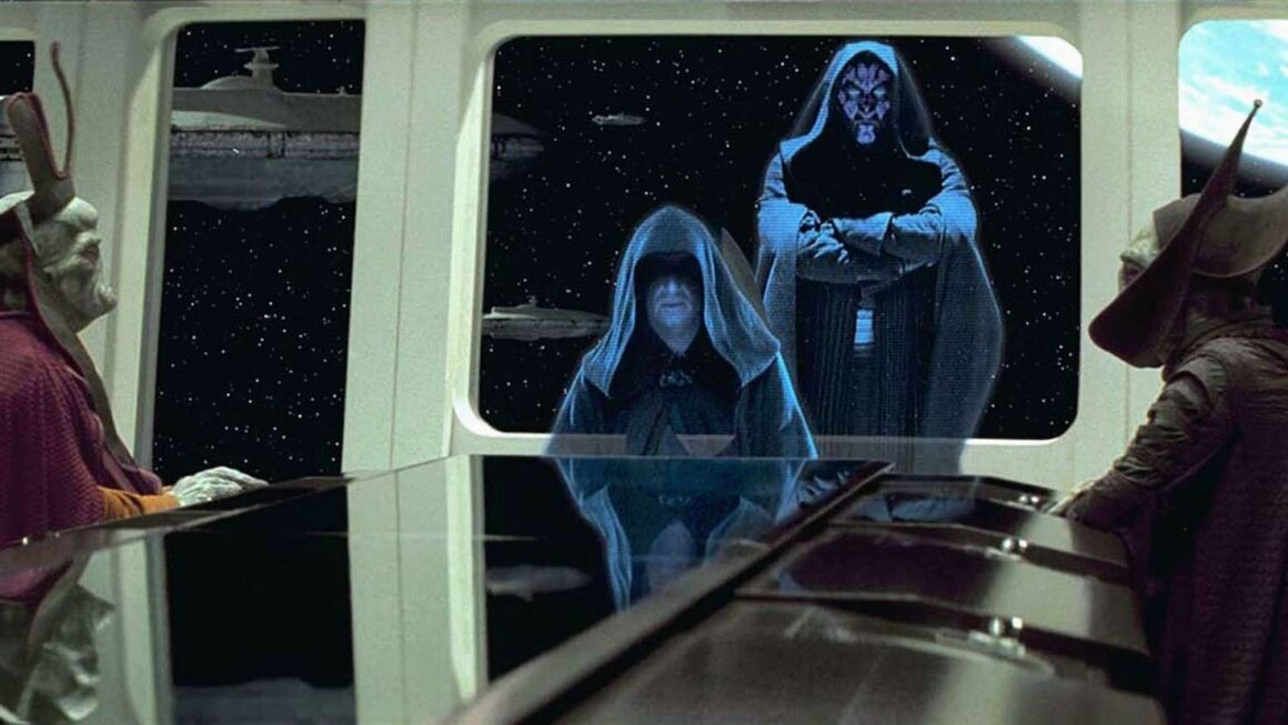 Darth Sidious and Darth Maul from the Phantom Menace