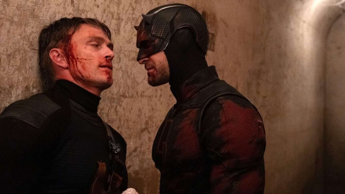 Daredevil and Bullseye from Born Again season 2