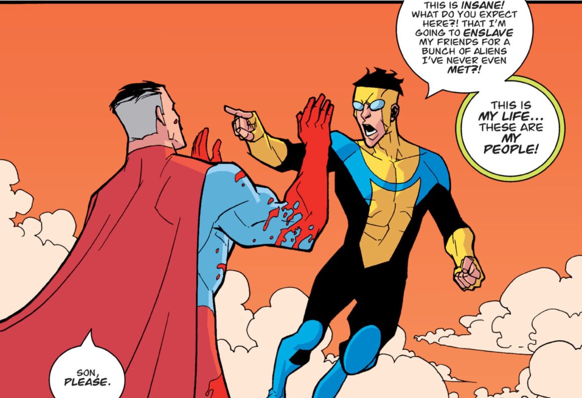Mark and Nolan from Invincible