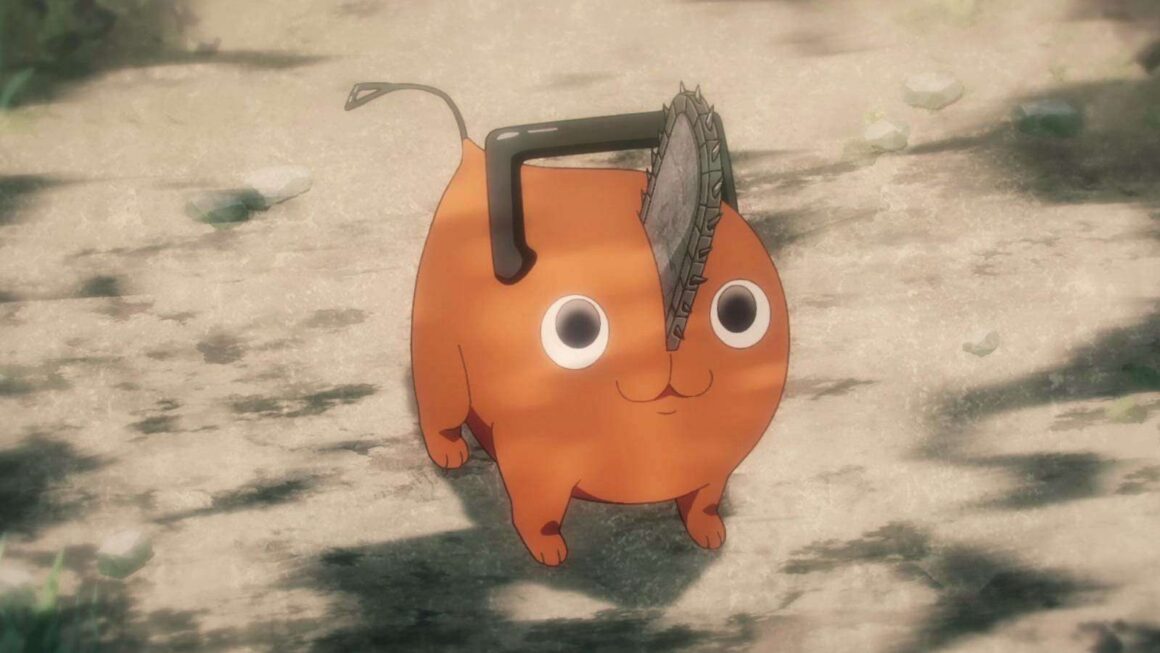 Pochita from the Chainsaw Man anime