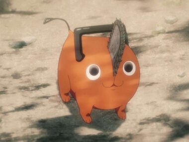 Pochita from the Chainsaw Man anime