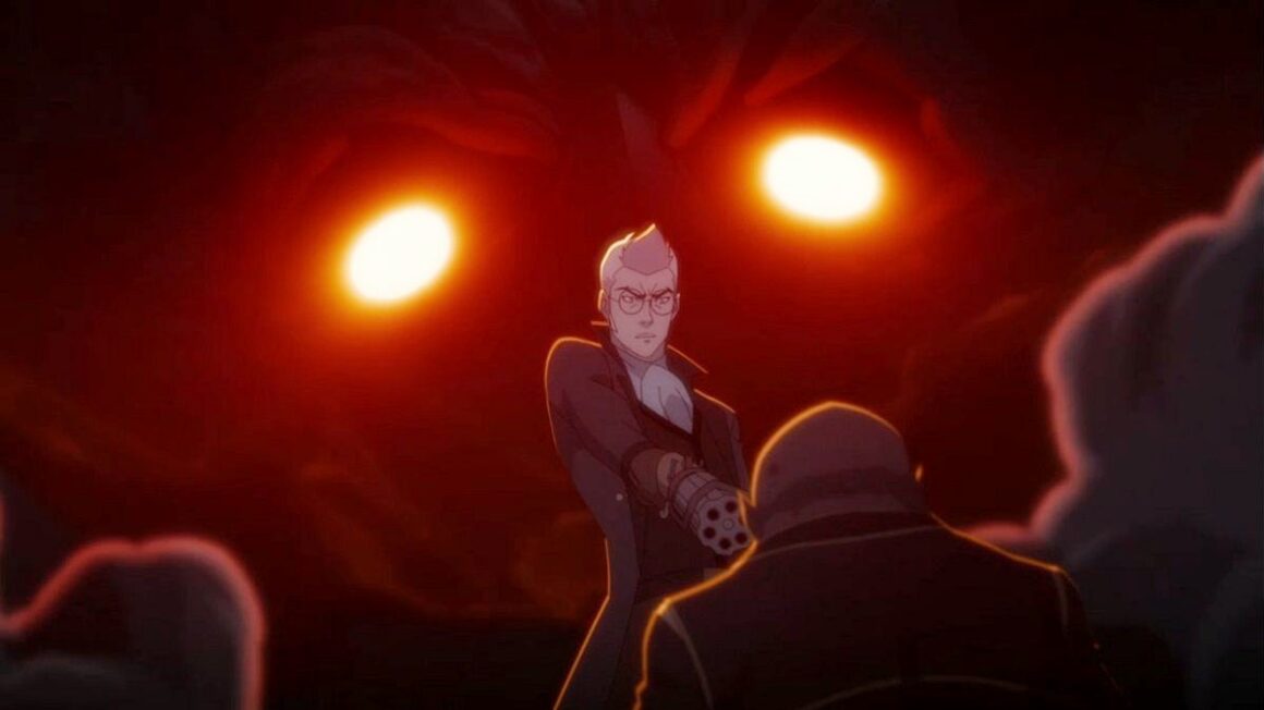 Percy and Orthax in The Legend of Vox Machina