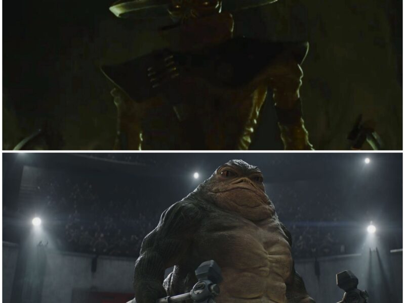 Embo at the top, Rotta the Hutt on the bottom