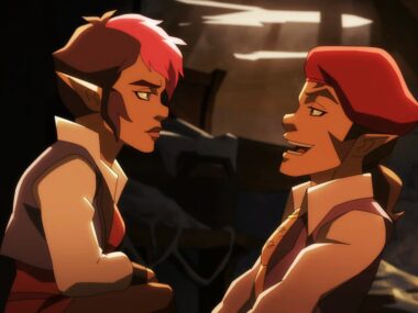 Scanlan and Kaylie from The Legend of Vox Machina