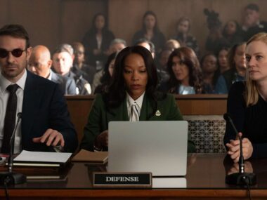 Matt Murdock with Karen Page and Kirsten McDuffie