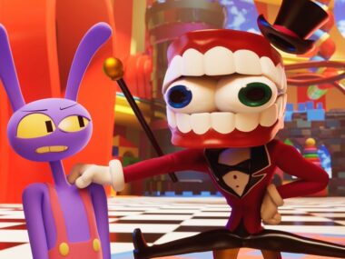 Jax and Caine from The Amazing Digital Circus