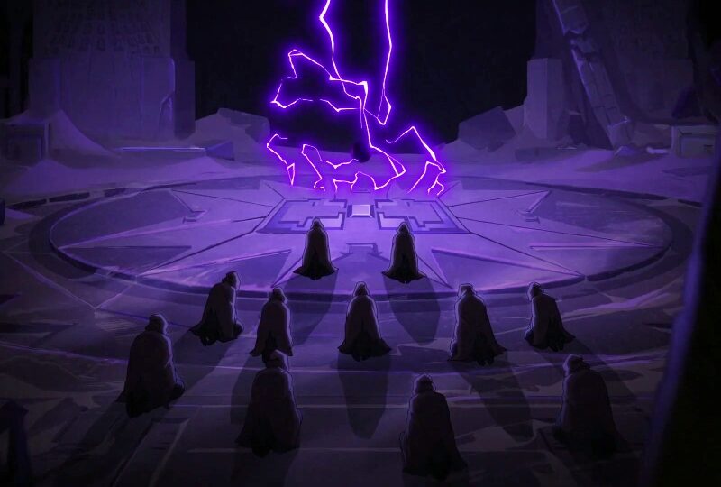 strange cult in The Legend of Vox Machina