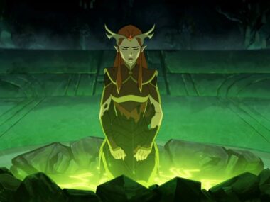 Keyleth during her earth trials in The Legend of Vox Machina