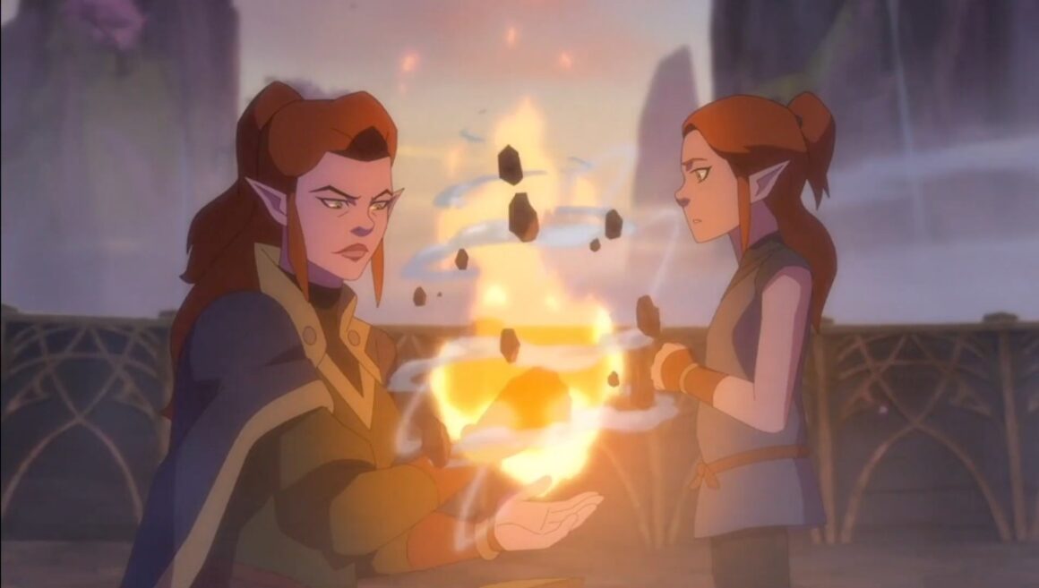 Vilya with her daughter Keyleth