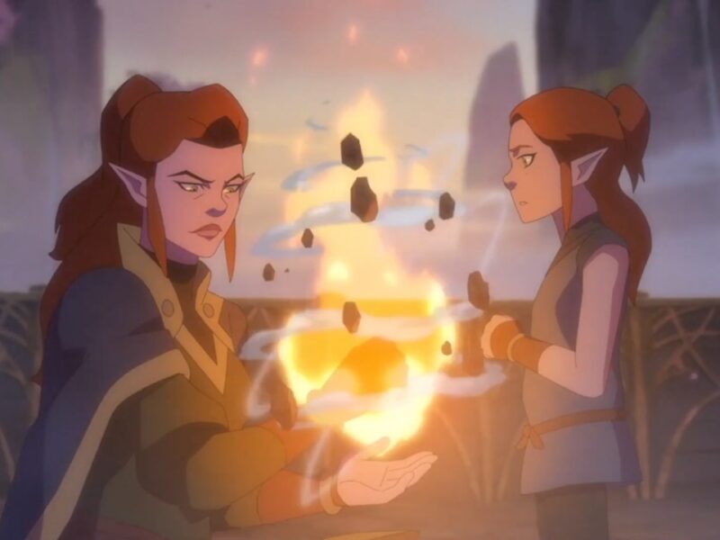 Vilya with her daughter Keyleth