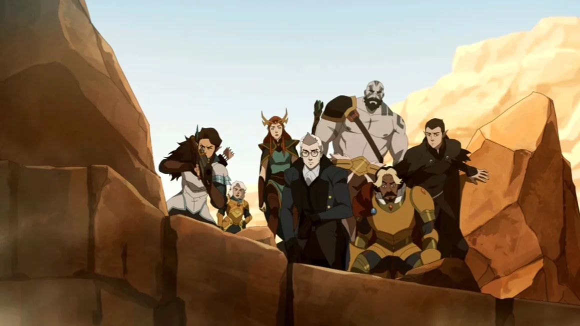 Vox Machina from episode 9 The Temple of Truth