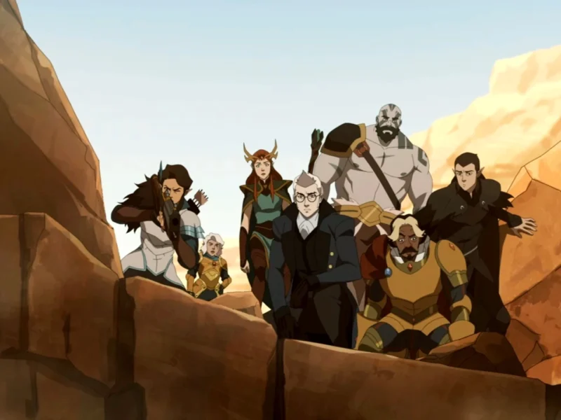 Vox Machina from episode 9 The Temple of Truth