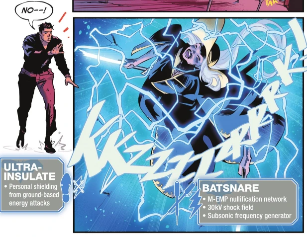 Damian protects Bruce from The Ojo