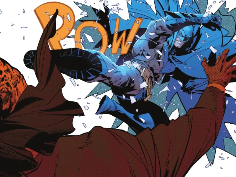 Batman fighting Anker in Batman #12