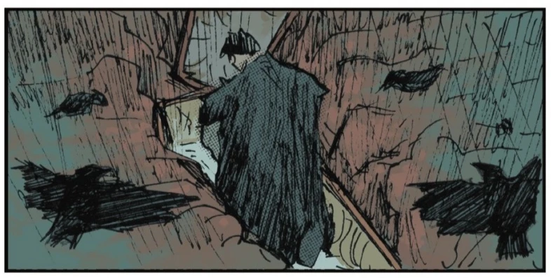 Bruce's father's empty coffin in Absolute Batman #23