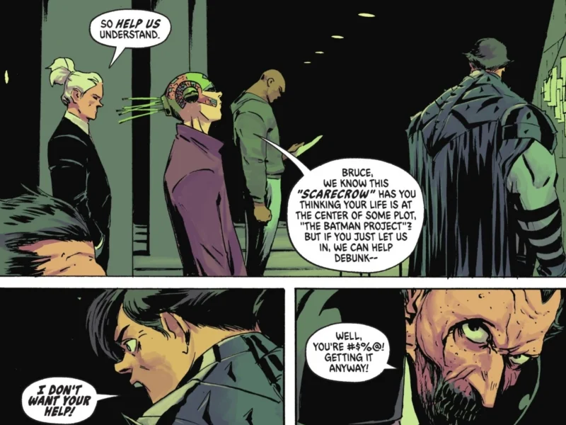 Bruce refuses help in Absolute Batman #23