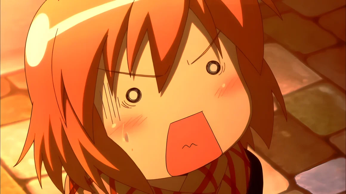 Haruka Kotoura from anime series Kotoura-san