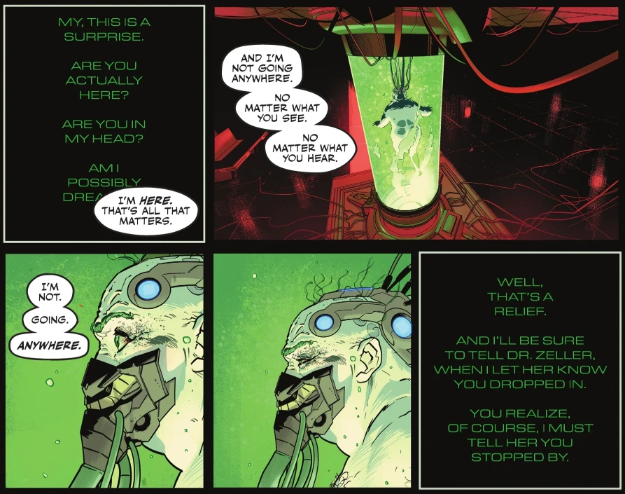 Joker gets an unknown visitor in Batman #12